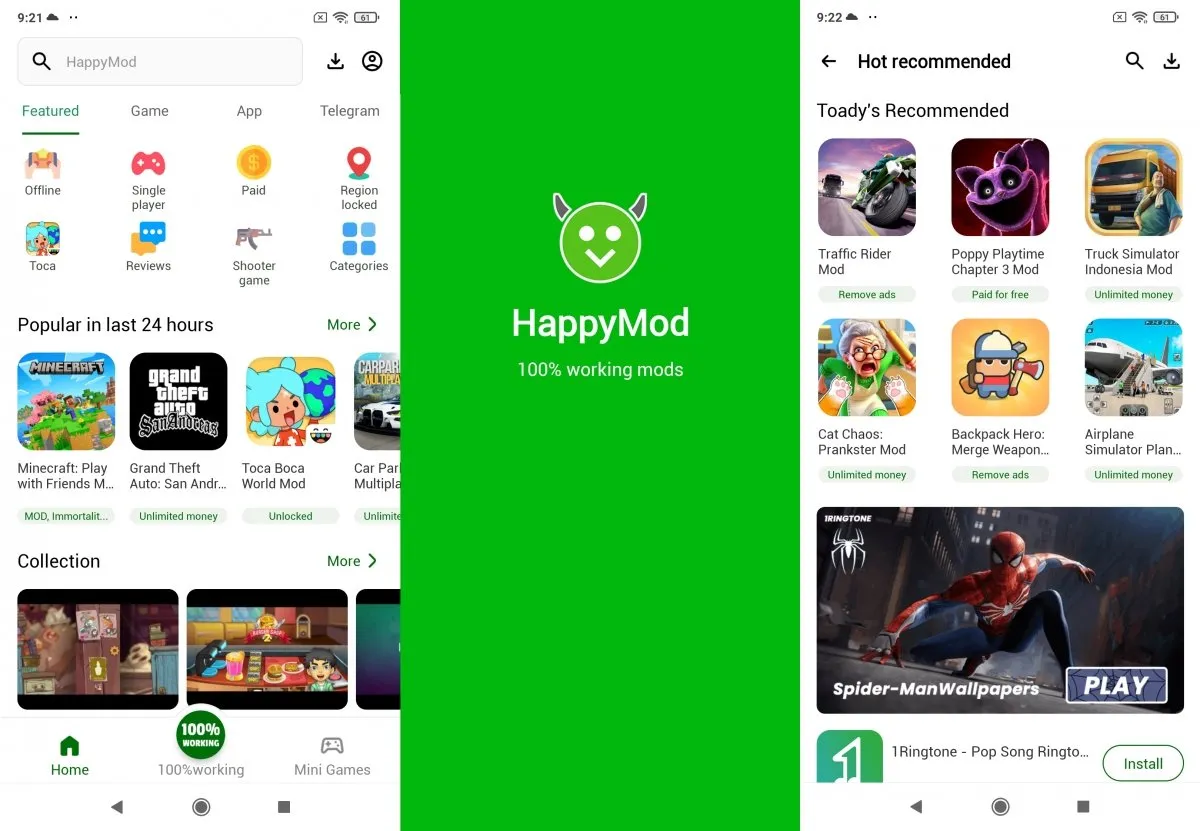 HappyMod-Android screenshot
